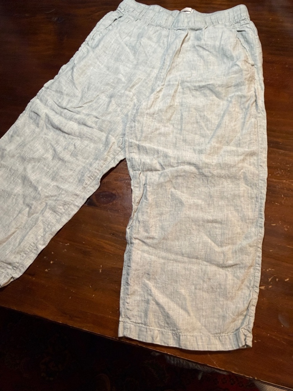 Cynthia Rowley Sea Foam Linen Pants💞